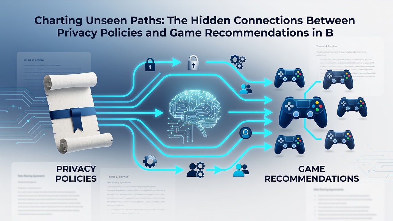 Diagram depicting encryption and data pathways linking user consent choices to blackjack game recommendation outputs