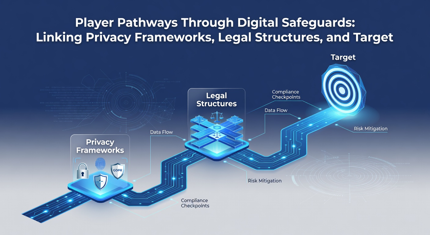 Flowchart illustrating player navigation through privacy settings and legal-compliant game suggestions in online blackjack